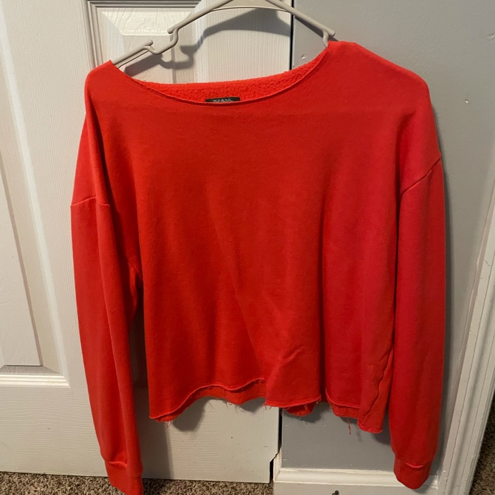 Cropped sweater